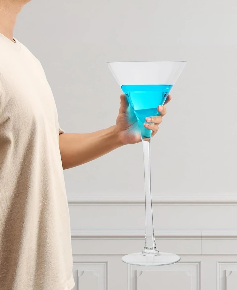 The Wine Savant 54 oz. Oversized Decor Martini Glass