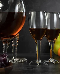 The Wine Savant Chicken Shaped 17 oz. Decanter Set