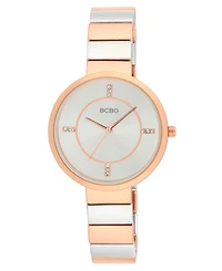 Bcbg Women's Quartz Round Two-Tone Stainless Steel Watch 36mm