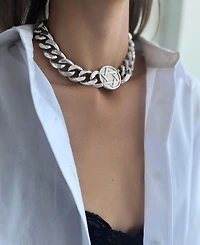 St. Moran Tarnish-Resistant Silver Star of David Collar Necklace