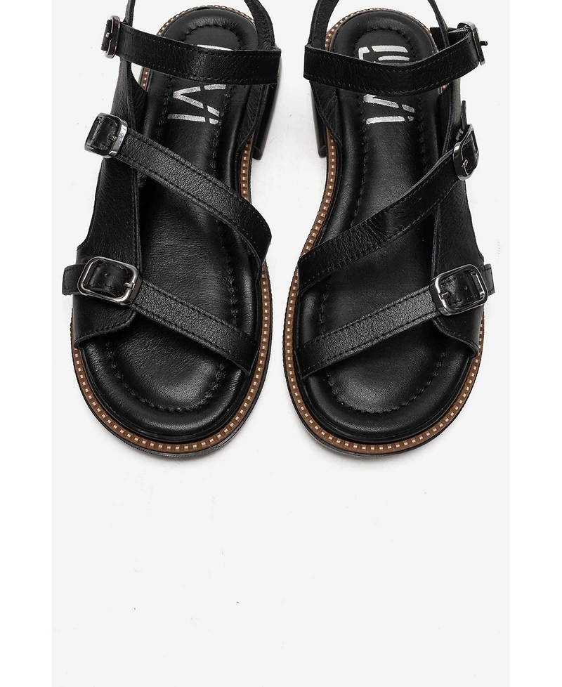 Forever & Always Shoes Morez Leather Sandal
