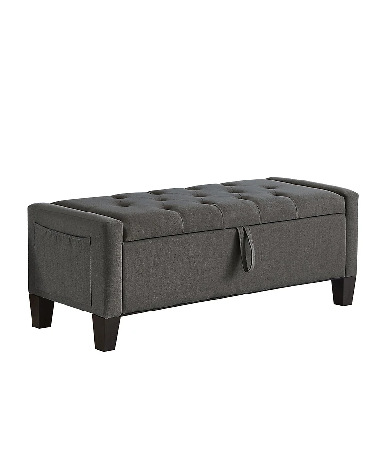 Flynama Linen Storage Ottoman Bench