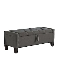 Flynama Linen Storage Ottoman Bench