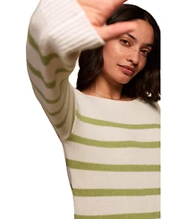 Celtic & Co. Women's Gauzy Boat Neck Sweater