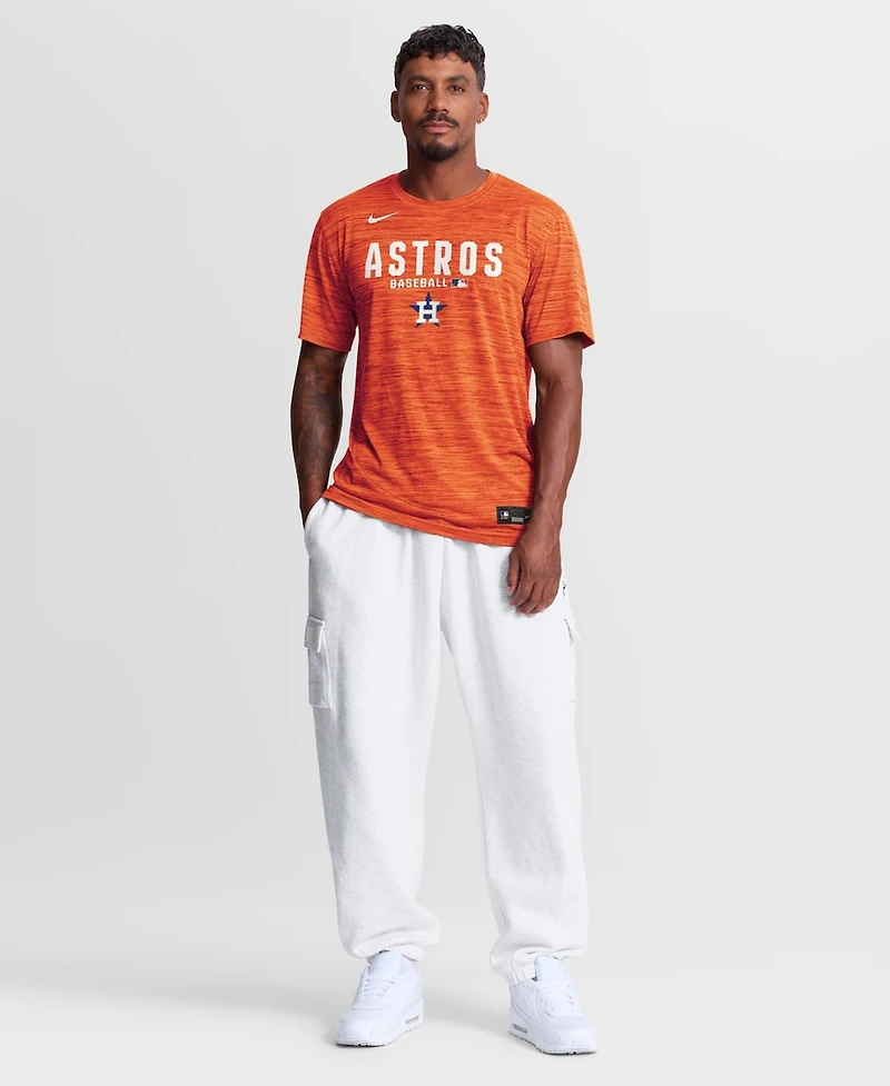 Nike Men's Orange Houston Astros Authentic Collection Velocity Dri-fit T-Shirt