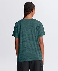 Nike Women's Midnight Green Philadelphia Eagles Sideline Velocity Dri-fit T-Shirt