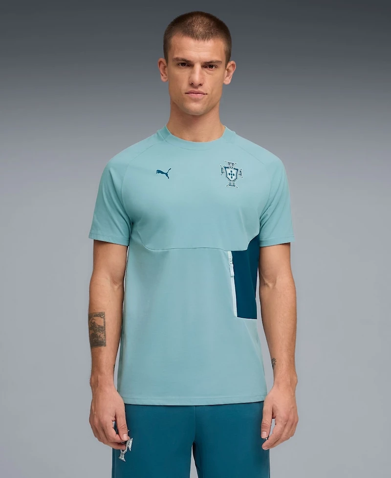 Puma Men's Mint Portugal National Team PumaTech Pocket T-Shirt