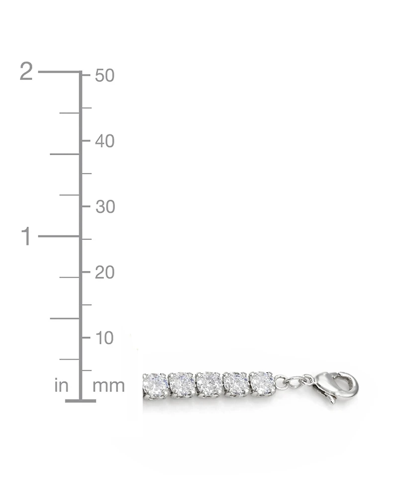 And Now This Cubic Zirconia Tennis Bracelet Duo