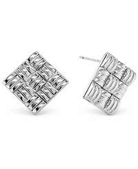 And Now This Diamond Shaped Post Earrings