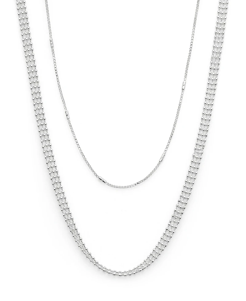 And Now This Double Strand Necklace