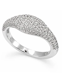And Now This Cubic Zirconia Paved Ring