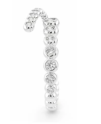 And Now This Cubic Zirconia Bangle Bracelet