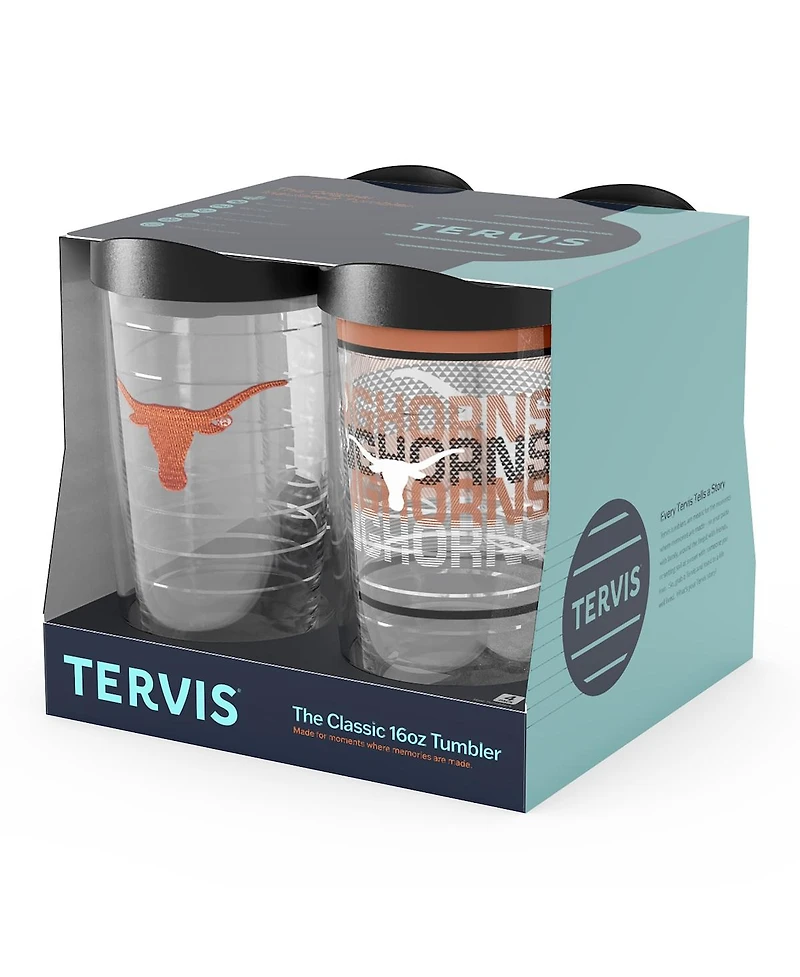 Tervis Texas Longhorns 4-Pack 16oz. Classic Tumbler Set