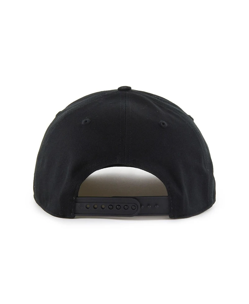 '47 Brand Men's Black Philadelphia Flyers Hard Hat Arch Hitch Adjustable Hat