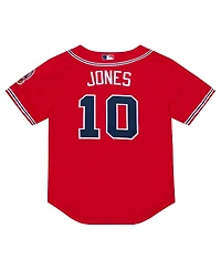Mitchell & Ness Men's  Chipper Jones Red Atlanta Braves 2006 Cooperstown Collection Authentic Jersey