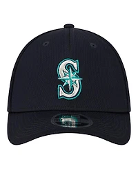 New Era Men's Navy Seattle Mariners Dash 39THIRTY Flex Hat