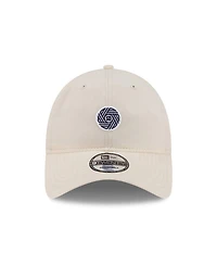 New Era Men's Beige San Diego Fc Micro Team Logo 9TWENTY Adjustable Hat