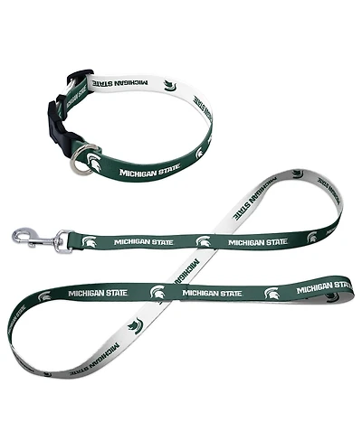 Wincraft Michigan State Spartans Pet Leash and Collar Set