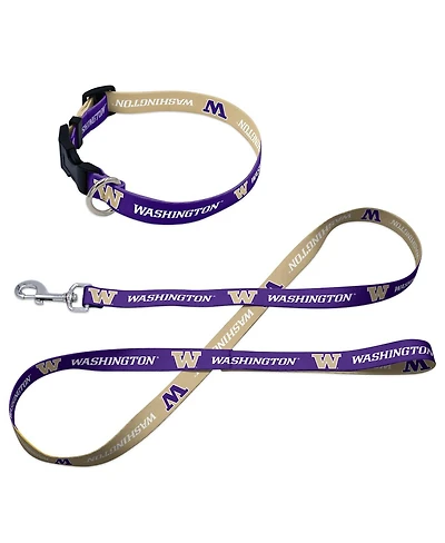 Wincraft Washington Huskies Pet Leash and Collar Set