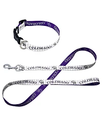 Wincraft Colorado Rockies Pet Leash and Collar Set