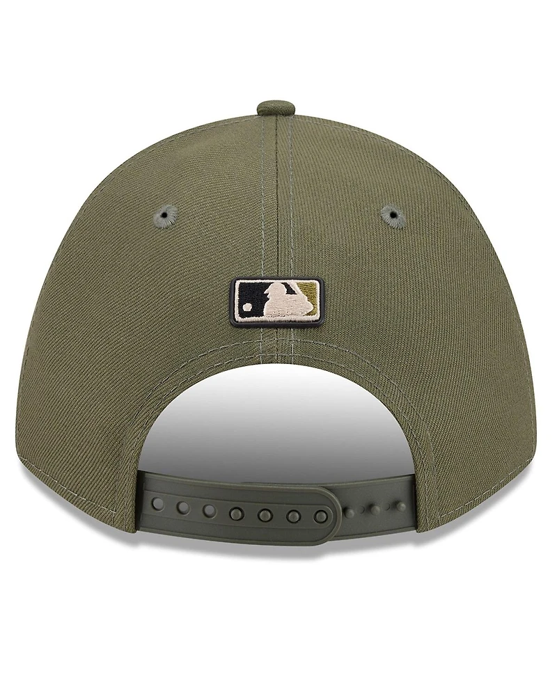 New Era Big Boys and Girls Olive Minnesota Twins 2026 Armed Forces Day 9FORTY M-Crown Adjustable Hat