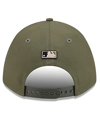 New Era Big Boys and Girls Olive Detroit Tigers 2026 Armed Forces Day 9FORTY M-Crown Adjustable Hat