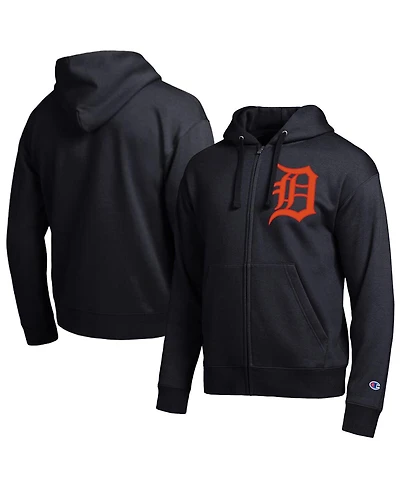 Champion Men's Black Detroit Tigers All-Star Full-Zip Hoodie