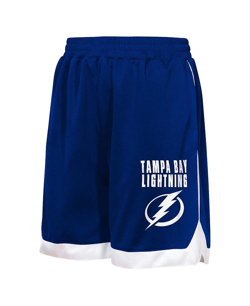 Outerstuff Big Boys and Girls Blue Tampa Bay Lightning All Star Shorts