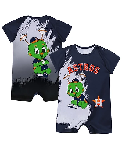 Outerstuff Baby Boys and Girls Navy Houston Astros Mascot Bodysuit