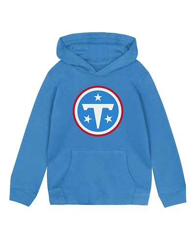 Outerstuff Toddler Light Blue Tennessee Titans Primary Logo Fleece Hoodie