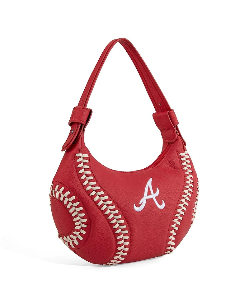 Montana West Women's Atlanta Braves Shoulder Hobo Bag