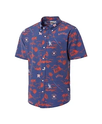 Reyn Spooner Men's Navy Houston Astros Kekai Button-Down Shirt