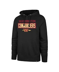 '47 Brand Men's Black Washington Commanders Framework Headline Hoodie