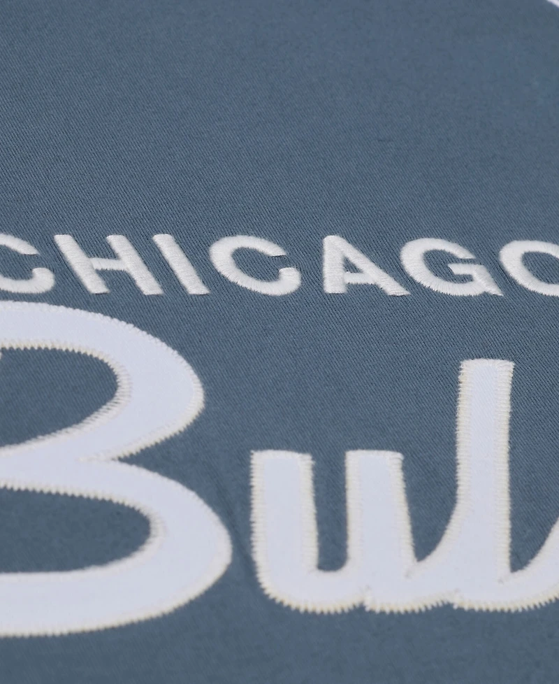 Mitchell & Ness Men's Blue Chicago Bulls Thunderstorm T-Shirt
