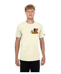 New Era Men's Natural Baltimore Orioles Dia de los Muertos Sugar Skull T-Shirt