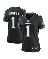 Nike Women's Jalen Hurts Black Philadelphia Eagles Alternate Game Jersey