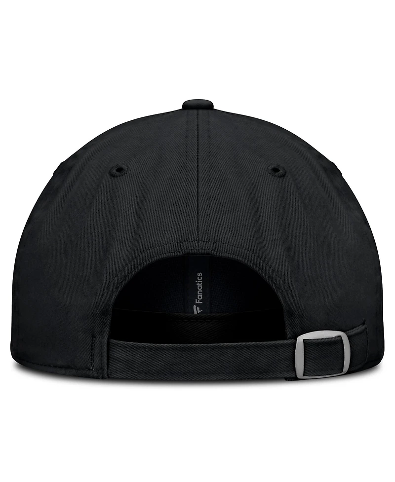 Fanatics Men's Black Boston Bruins Primary Logo Adjustable Hat