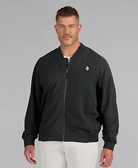 J. Palmer Men's Black Minnesota Vikings Lightweight Cover-4 Tri-Blend Full-Zip Jacket