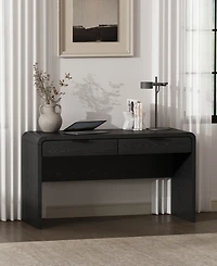 Manhattan Comfort Grace 54" 2-Drawer Office Desk