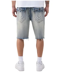 True Religion Men's Frayed Hem Relaxed-Fit Shorts