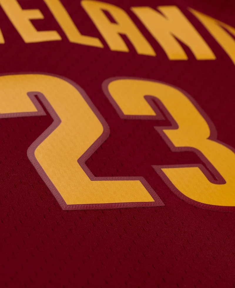 Mitchell & Ness Men's LeBron James Wine Cleveland Cavaliers 2015-16 Swingman Jersey
