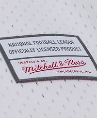 Mitchell & Ness Men's White San Francisco 49ers Monochrome Mesh Full-Button Baseball Jersey