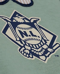 Mitchell & Ness Men's Green New York Mets Yacht Rock Fleece Sweatshirt