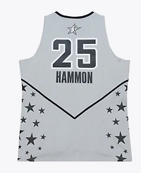 Mitchell & Ness Men's and Women's Becky Hammon Silver San Antonio Stars Court Origins 2007 Swingman Jersey