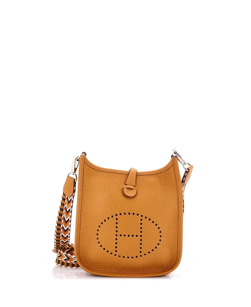 Pre-Owned HERMES Tpm Long Strap Evelyne Bag Clemence