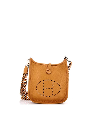 Pre-Owned HERMES Tpm Long Strap Evelyne Bag Clemence