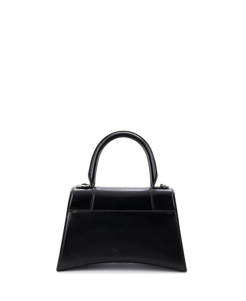 Pre-Owned Balenciaga Small Graffiti Hourglass Top Handle Bag Leather