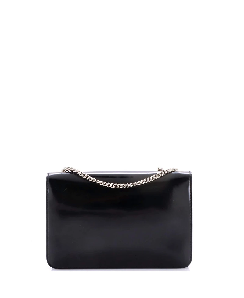 Pre-Owned Gucci Medium Interlocking Shoulder Bag Patent