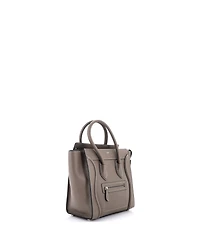 Pre-Owned Celine Micro Luggage Bag Grainy Leather