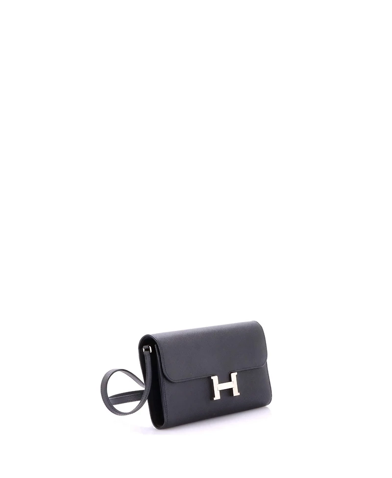 Pre-Owned HERMES Constance To Go Wallet Epsom